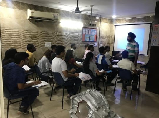 Class room at PMR Car Driving School CR park